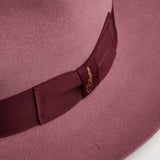 Bellissimo El Capo in Antique Rose Wool Fedora
