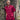 Montique Jet Set Classic in Burgundy Men’s Tonal Check Walking Suit in 6X-LARGE 60 PANTS #color_ 6X-LARGE 60 PANTS