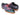 Paul Parkman Men's Norwegian Welted Wingtip Oxford Shoes in Purple & Blue