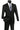 Vinci Black Regular Fit 2 Piece Suit - F-2C900