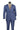 Vinci Blue Regular Fit 2 Piece Suit - 2LK-1