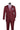 Vinci Burgundy Regular Fit 2 Piece Suit - 2LK-1