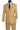 Vinci Khaki Regular Fit 2 Piece Suit - 2PP