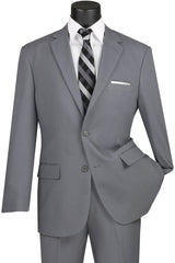 Vinci Gray Regular Fit 2 Piece Suit - 2PP