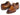 Paul Parkman Men's Hand-Welted Leather Derby Shoes in Camel Brown in #color_