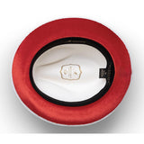Montique Kingpin Red Bottom Wool Fedora