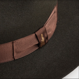 Bellissimo El Capo in Olive Green Fur Felt Fedora