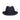 Borsalino Damiano Marengo in Blueberry Felt Fedora Made in Italy
