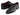 Paul Parkman Men's Woven Leather Cap Toe Oxford Shoes in Black