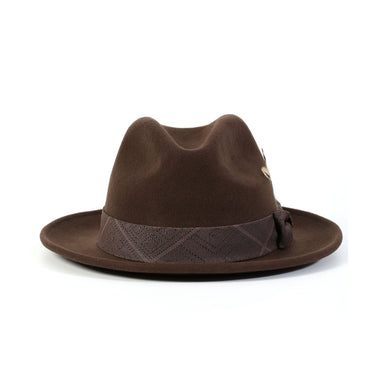 Montique Nighthawk Pinch Front Wool Fedora