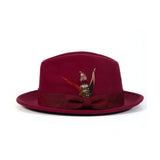 Montique Nighthawk Pinch Front Wool Fedora