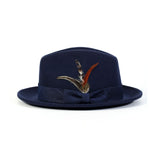 Montique Nighthawk Pinch Front Wool Fedora