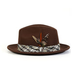 Montique Harlem Hustle Pinch Front Wool Fedora