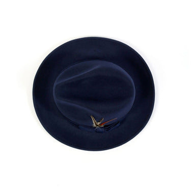Montique Nighthawk Pinch Front Wool Fedora