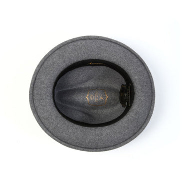 Montique Nighthawk Pinch Front Wool Fedora