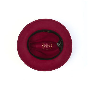 Montique Nighthawk Pinch Front Wool Fedora