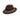Montique Harlem Hustle Pinch Front Wool Fedora in Brown