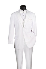Vinci 3 Piece Regular Fit Tuxedo in White - 4TV-2