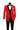 Vinci Red Regular Fit 3 Piece Tuxedo - 4TV-2