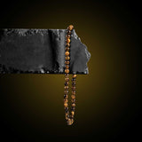Spiritual Bead Bracelet, 4MM - Tiger’s Eye
