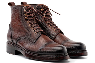 Paul Parkman Men's Floater Leather Boots in Brown