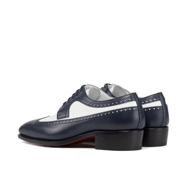 DapperFam Zephyr in Navy / White Box Calf