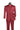Vinci Burgundy Regular Fit 2 Piece Suit - 5HT