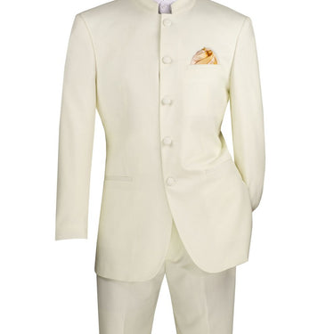 Vinci Ivory Regular Fit 2 Piece Suit - 5HT