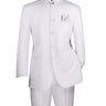 Vinci White Regular Fit 2 Piece Suit - 5HT