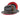 Montique Kingpin Red Bottom Wool Fedora in Grey Red