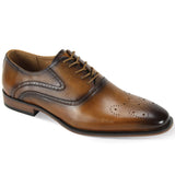 Giorgio Venturi Imperial Classic Brogue Oxford in Tan