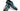 Paul Parkman Men's Single Monkstrap Shoes in Turquoise & Brown