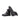 DapperFam Vesuvio in Black / Grey Painted Calf and Patina