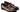 Paul Parkman Men's Split Toe Patina Leather Tassel Loafers in Brown
