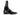 Paul Parkman Double Monkstrap Polished Leather Ankle Boots in Black