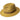 Bailey 1922 Hester Braid Straw Center Dent Fedora in Golden Spice