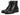 Paul Parkman Men's Black Leather Biker Boots (824BLK91) — view 6