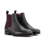 DapperFam Monza in Black Chelsea Boot Classic — Style 5781