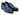 Paul Parkman Men's Norwegian Welted Loafers in Blue Patina in ----- #color_ -----