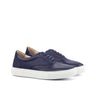 DapperFam Riccardo in Navy Pebble Grain