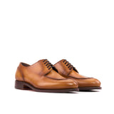 DapperFam Lorenzo in Cognac Derby Split Toe