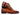 Paul Parkman Men's Camel Brown Croco Textured Leather Bicycle Toe Oxfords (ID#94-255) — view 4