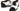 Paul Parkman Men's Goodyear Welted Cap Toe Oxfords in Black & White in #color_