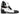 Paul Parkman Men's Goodyear Welted Cap Toe Oxfords in Black & White in #color_