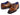 Paul Parkman Men's Goodyear Welted Burnished Cap Toe Oxfords in Camel Brown in #color_