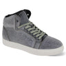 After Midnight Flash in Silver Jeweled High Top Sneakers in Silver #color_ Silver