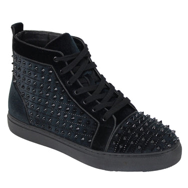 After Midnight Junior Studded High Top Sneakers Black