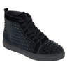 After Midnight Junior Studded High Top Sneakers in Black #color_ Black