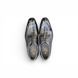 Allen II Embossed Split Toe Derby — view 11