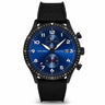 The Altitude - Matte Black/Cobalt in #color_